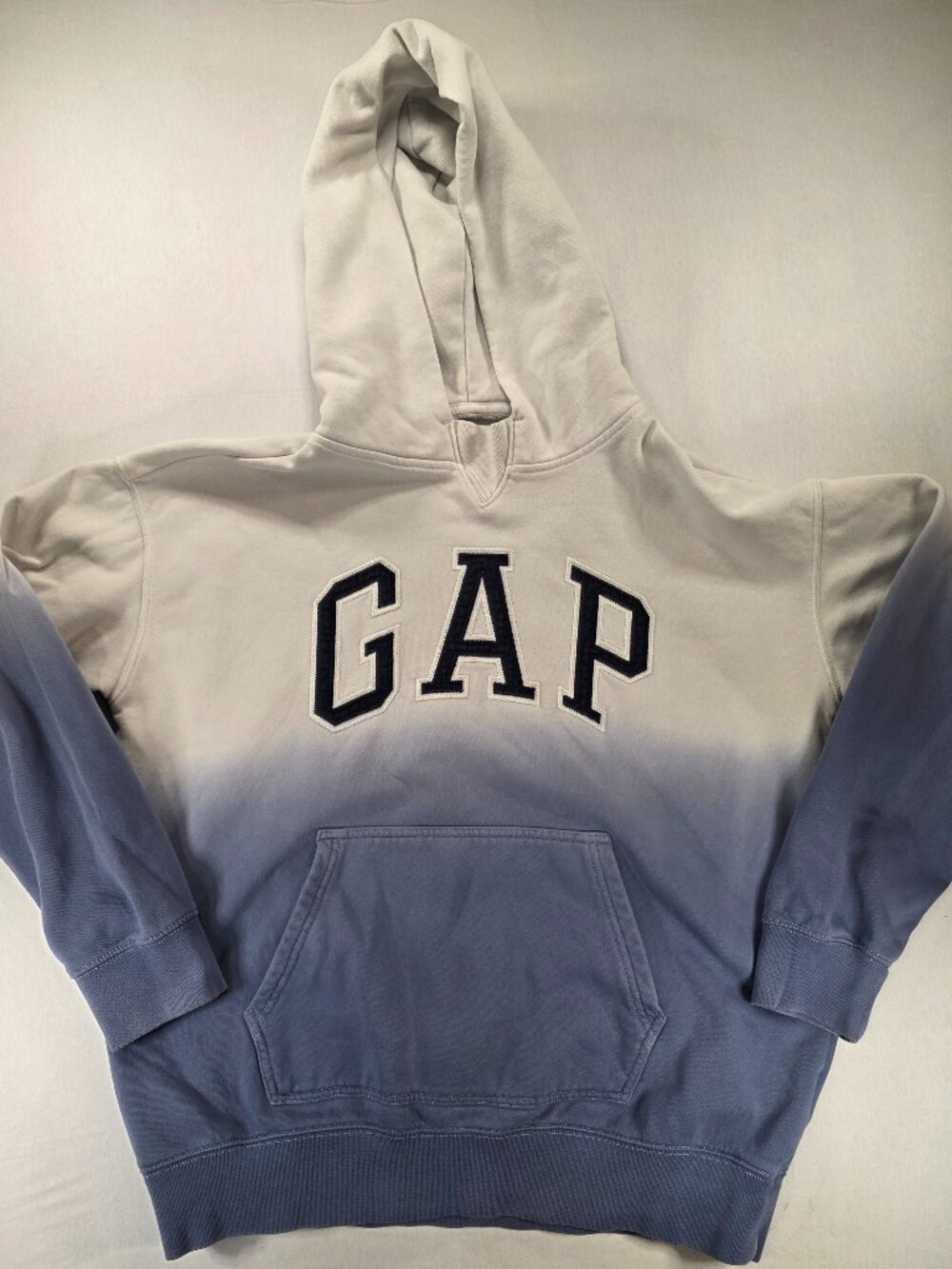 Gap Hoodie Unisex Logo Blue and White Teen 14-16 (Tub 23#708 June TB4)